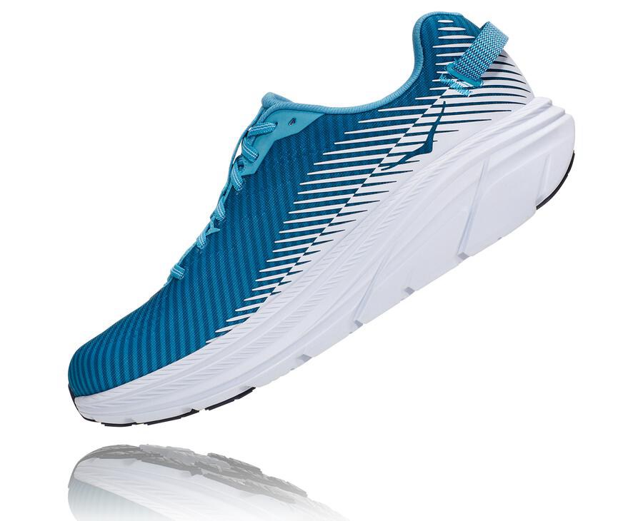 Hoka One One Hardloopschoenen Heren - Rincon 2 - Blauw/Wit - HT6215487